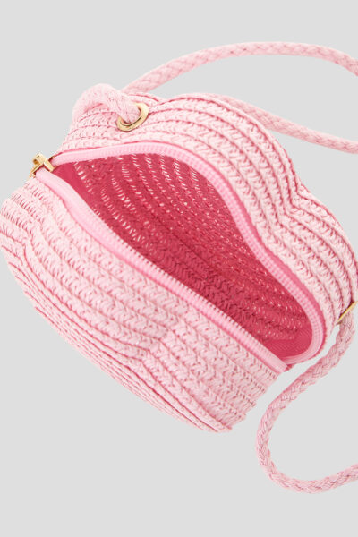 Сумочка плетеная с брелоком — изображение 4