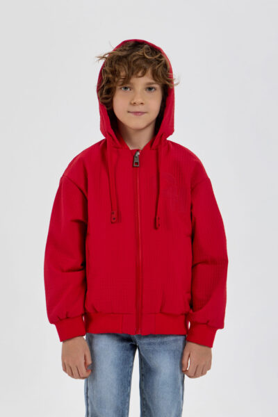 Куртка демисезонная с капюшоном — изображение 9