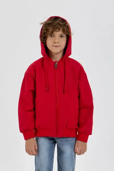 Куртка демисезонная с капюшоном — изображение 9