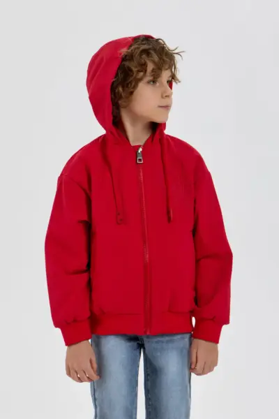 Куртка демисезонная с капюшоном — изображение 10