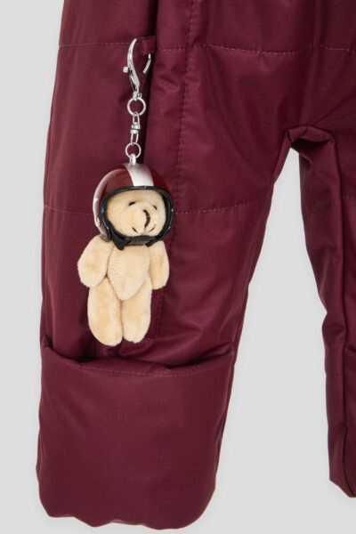 Комбинезон демисезонный в комплекте с брелоком — изображение 4