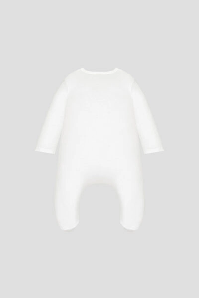 Комбинезон нарядный в комплекте с чепчиком — изображение 3