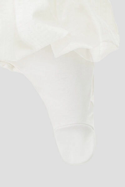 Комбинезон нарядный в комплекте с чепчиком — изображение 8