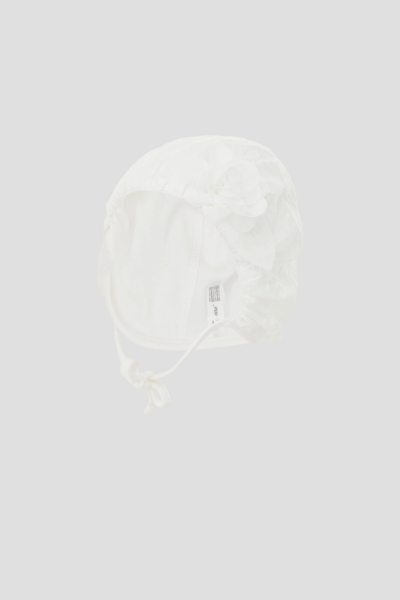 Комбинезон нарядный в комплекте с чепчиком — изображение 4