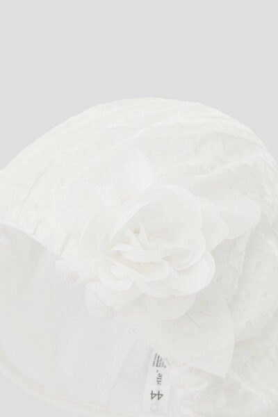 Комбинезон нарядный в комплекте с чепчиком — изображение 6