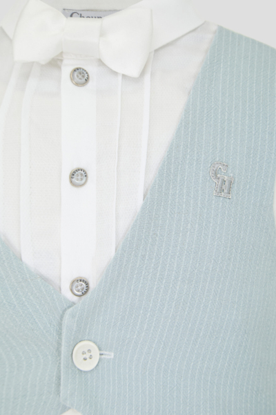 Комплект нарядный (комбинезон, чепчик) — изображение 10