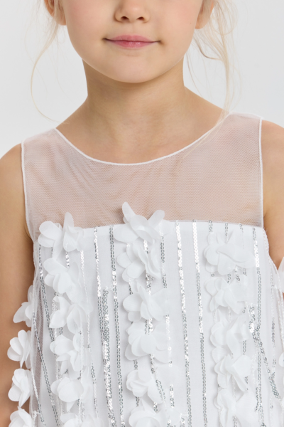 Платье нарядное с воланом — изображение 10