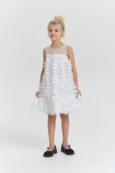 Платье нарядное с воланом — изображение 7