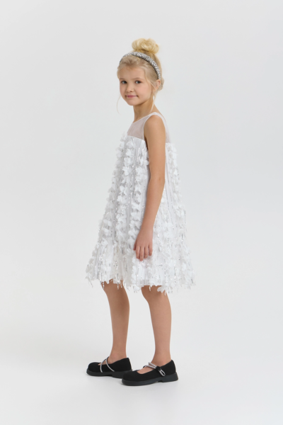 Платье нарядное с воланом — изображение 4