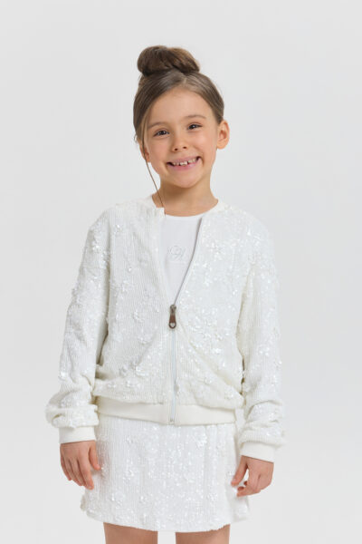 Бомбер с пайетками