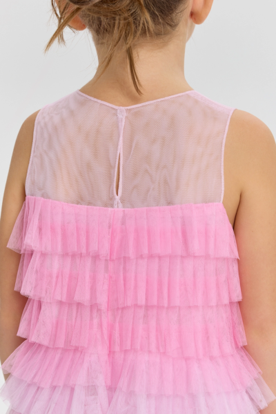 Платье нарядное с ярусами — изображение 11