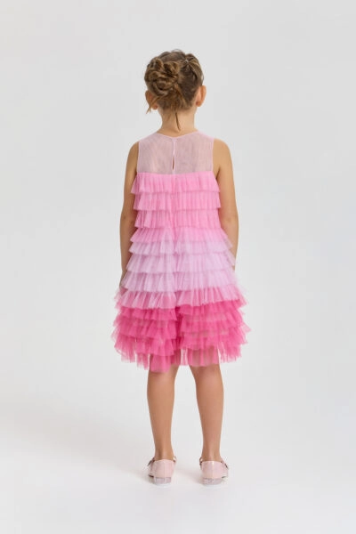 Платье нарядное с ярусами — изображение 7