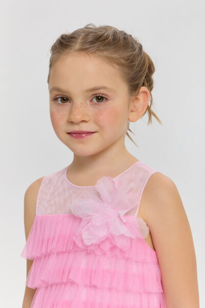 Платье нарядное с ярусами — изображение 8