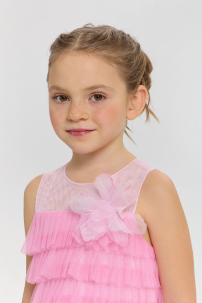 Платье нарядное с ярусами — изображение 8