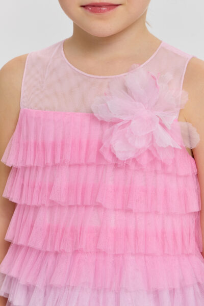 Платье нарядное с ярусами — изображение 9