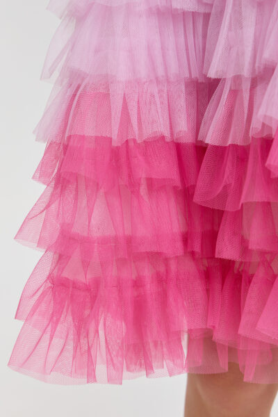 Платье нарядное с ярусами — изображение 10