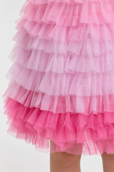 Платье нарядное с ярусами — изображение 8