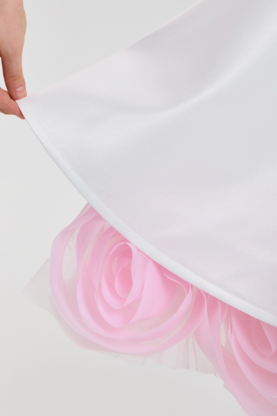 Платье нарядное с розами — изображение 10