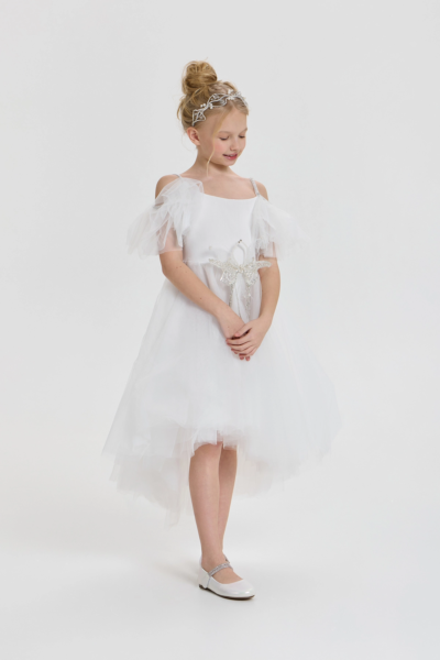 Платье нарядное с декором бабочка — изображение 3