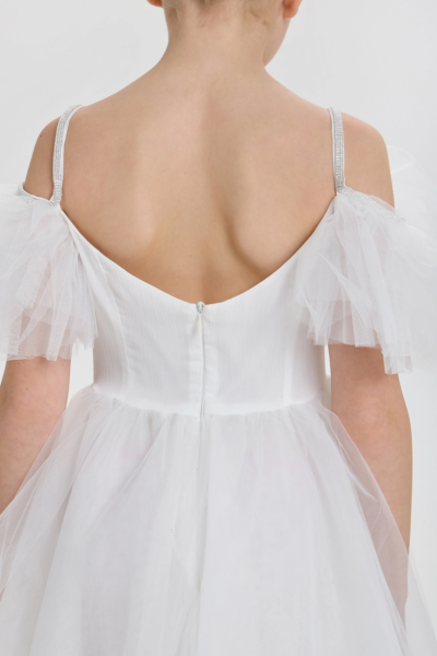 Платье нарядное с декором бабочка — изображение 11