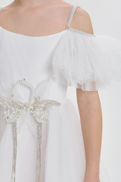 Платье нарядное с декором бабочка — изображение 9