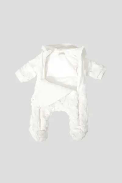 Комбинезон утепленный с шапочкой — изображение 3