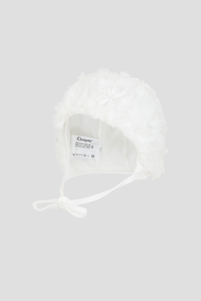 Комбинезон нарядный в комплекте с чепчиком — изображение 5