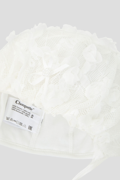 Комбинезон нарядный в комплекте с чепчиком — изображение 7